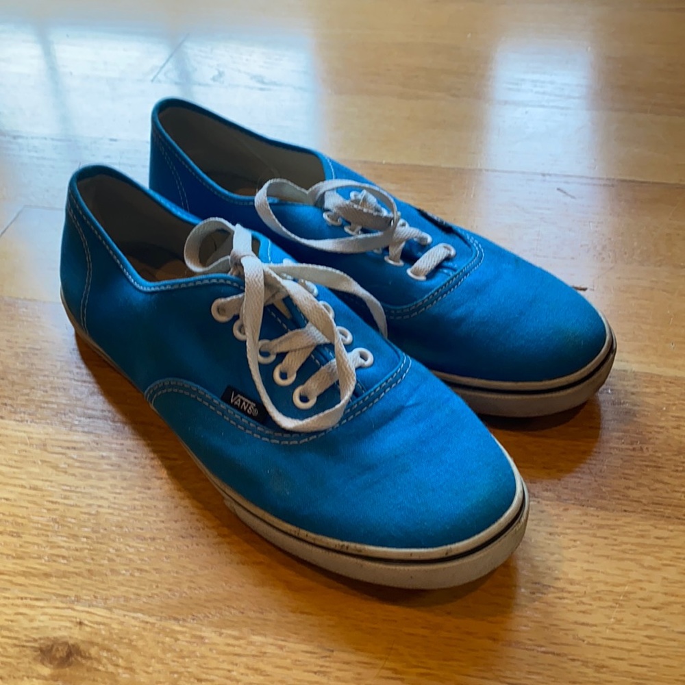 Low Top Blue Vans